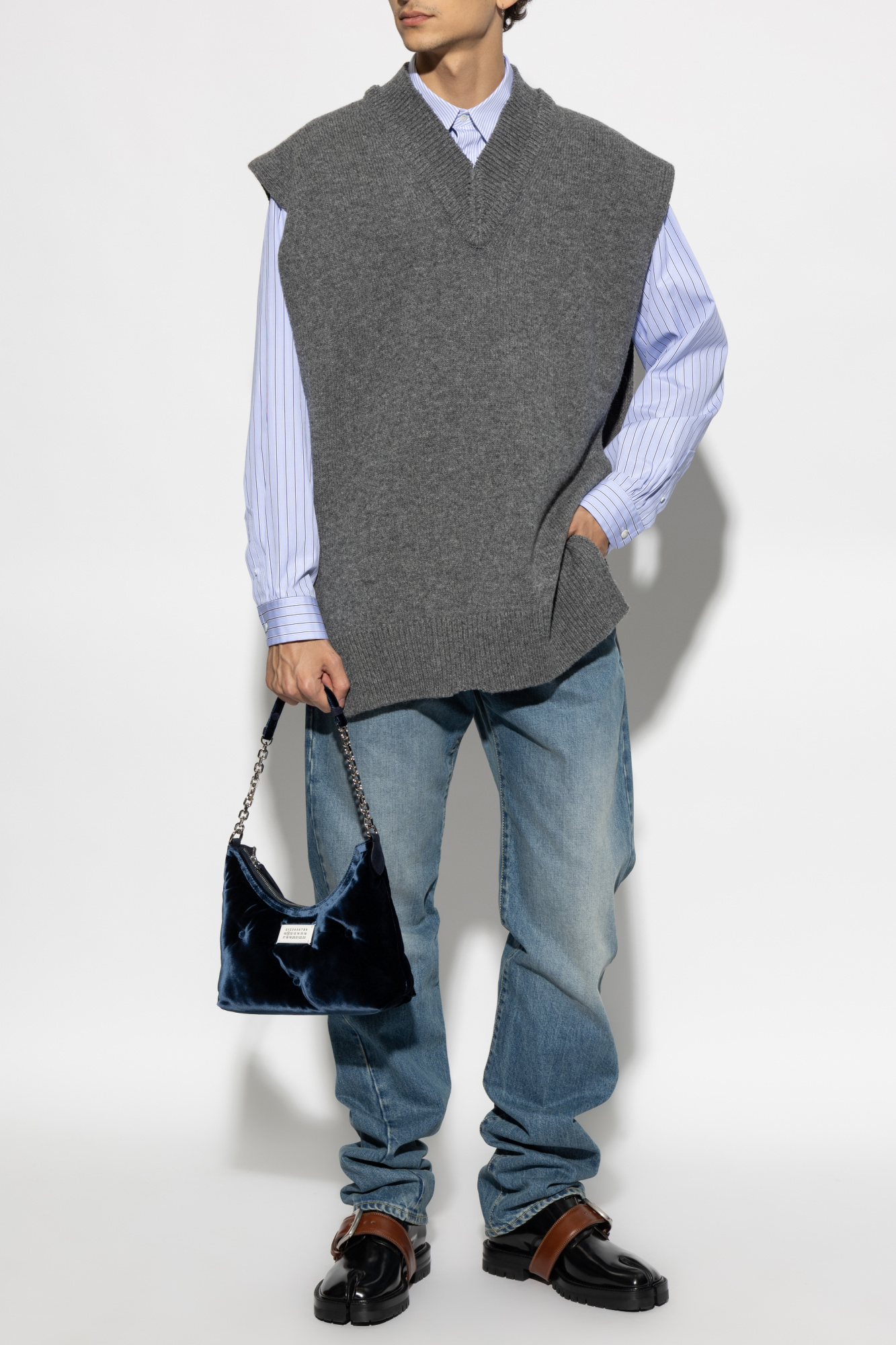 Maison Margiela V-neck vest | Men's | Vitkac